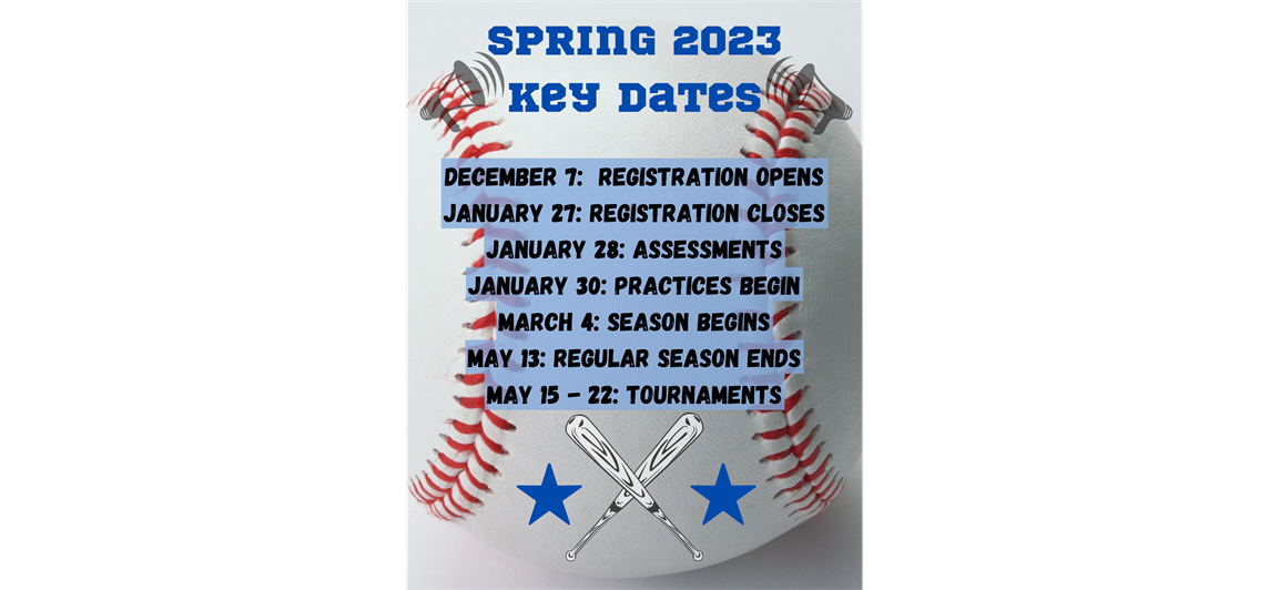 Spring 2023 Key Dates