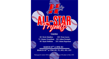 Hobgood Heat All Star Tryouts